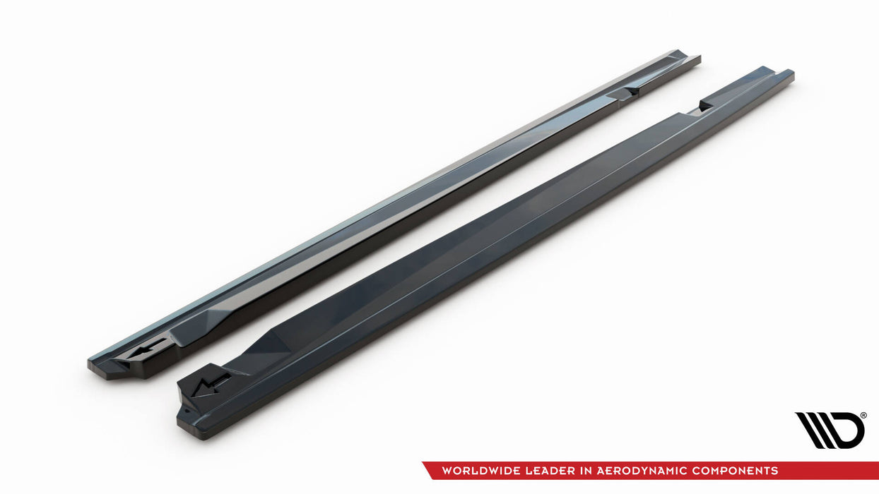 Maxton Design Side Skirts Diffusers Mercedes-AMG GT 43 4 Door Coupe V8 Styling Package