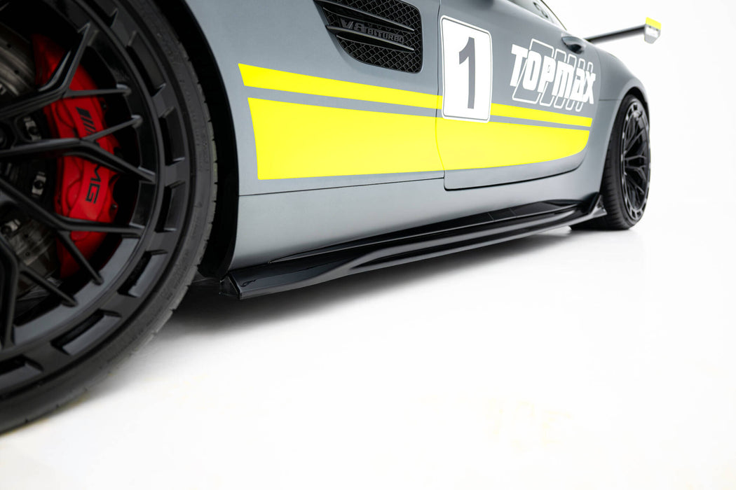 Maxton Design Side Skirts Diffusers Mercedes-AMG GT C C190 Facelift