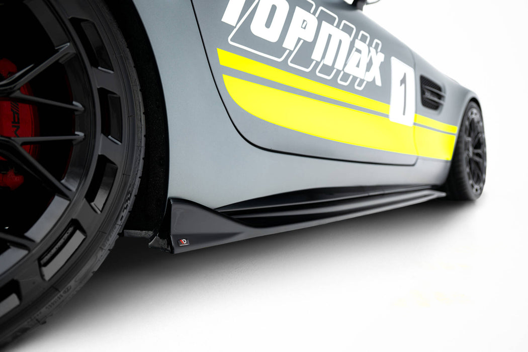 Maxton Design Side Skirts Diffusers Mercedes-AMG GT C C190 Facelift