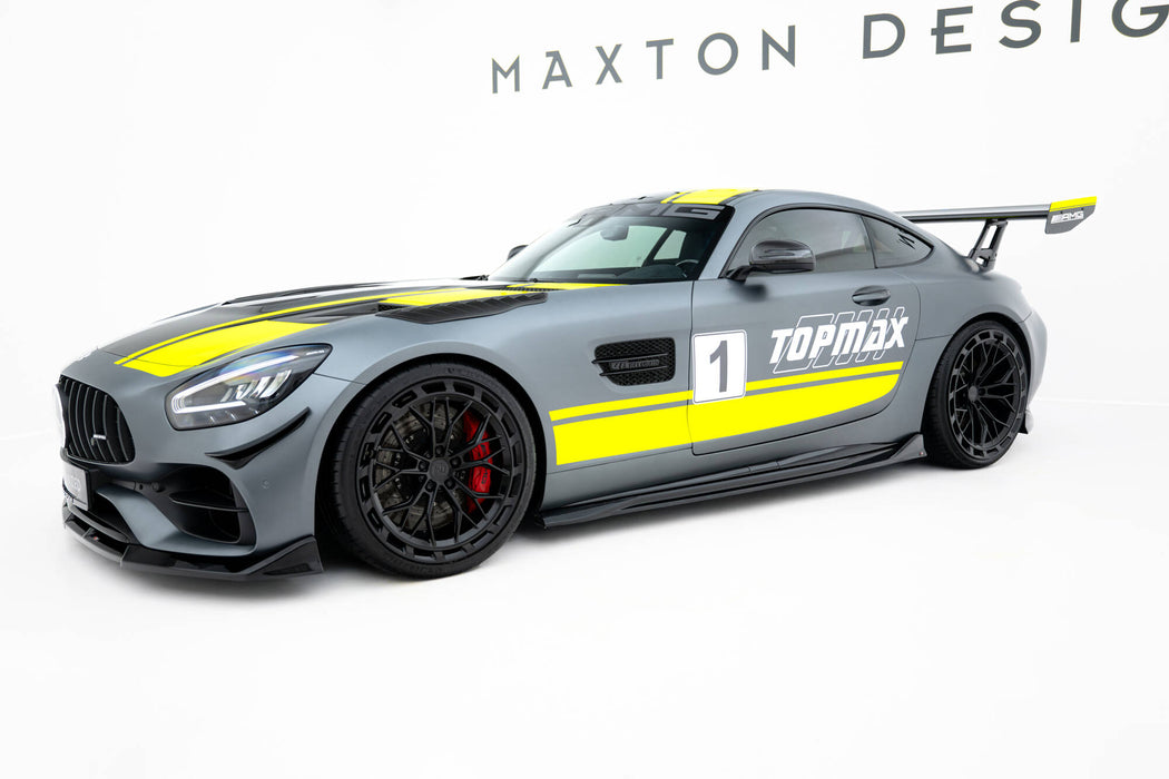 Maxton Design Side Skirts Diffusers Mercedes-AMG GT C C190 Facelift