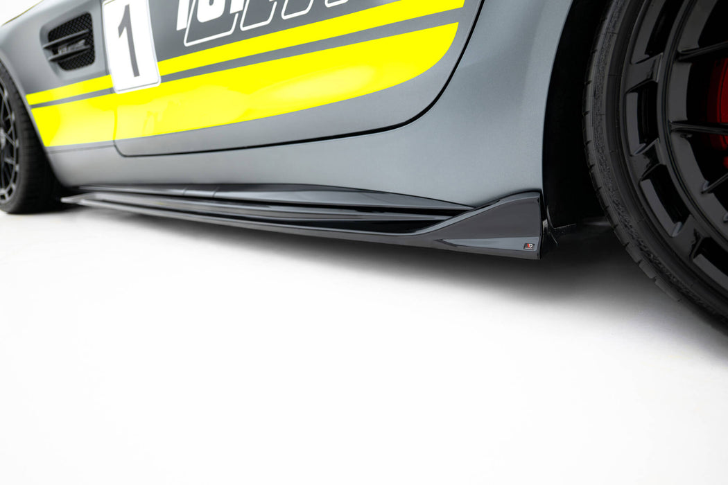 Maxton Design Side Skirts Diffusers Mercedes-AMG GT C C190 Facelift