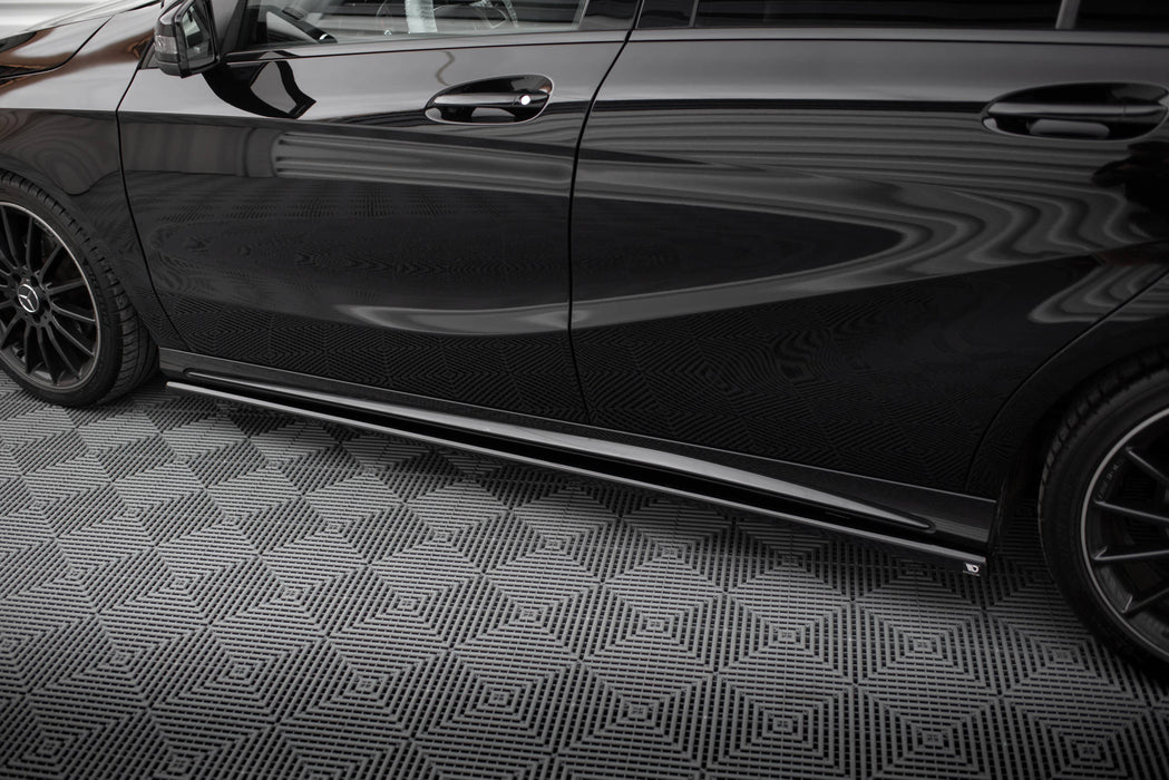 Maxton Design Side Skirts Diffusers Mercedes-Benz A AMG-Line W176 Facelif
