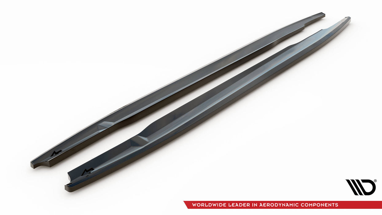 Maxton Design Side Skirts Diffusers Mercedes-Benz C AMG-Line / 43 AMG W206