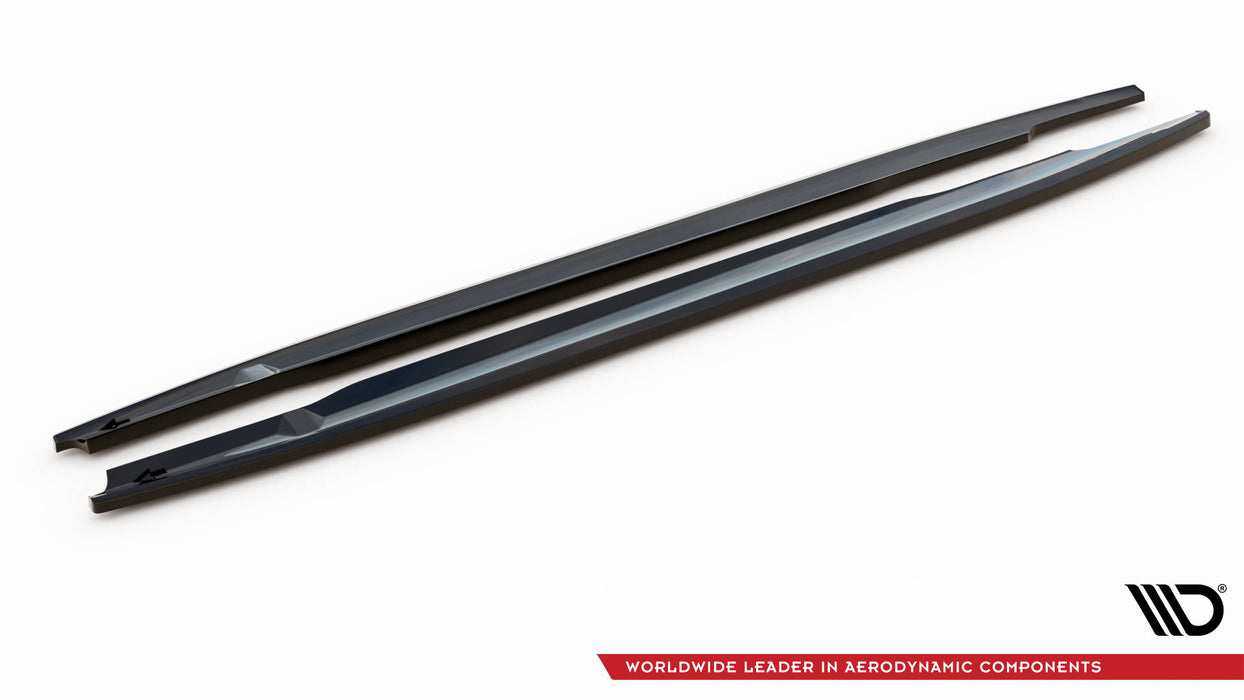 Maxton Design Side Skirts Diffusers Mercedes-Benz C AMG-Line / 43 AMG W206