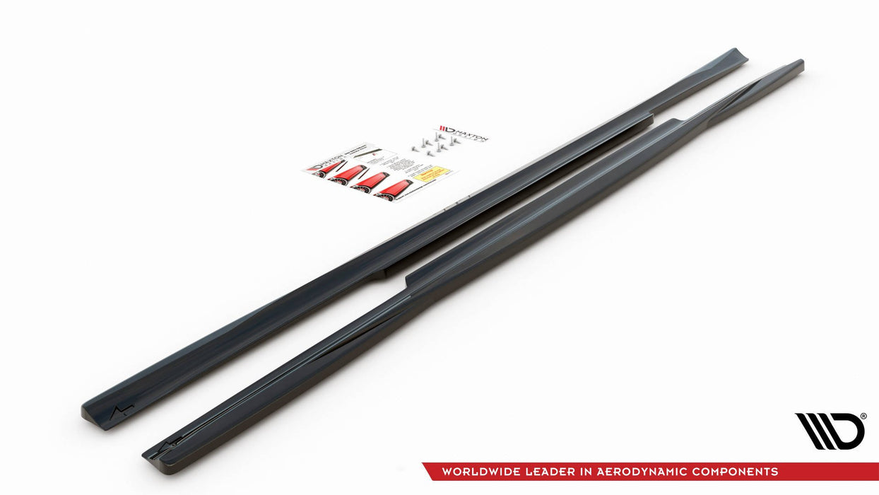 Maxton Design Side Skirts Diffusers Mercedes-Benz C W205