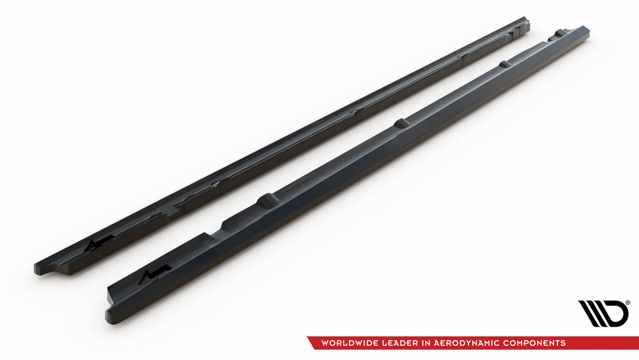 Maxton Design Side Skirts Diffusers Mercedes-Benz C43 / C AMG-Line Sedan / Estate W205 / S205 Facelift