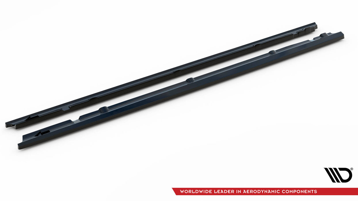 Maxton Design Side Skirts Diffusers Mercedes-Benz C43 / C AMG-Line Sedan / Estate W205 / S205 Facelift