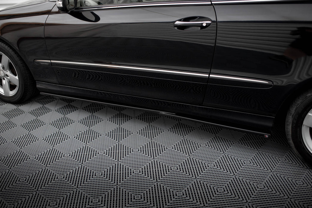 Maxton Design Side Skirts Diffusers Mercedes-Benz CLK W209