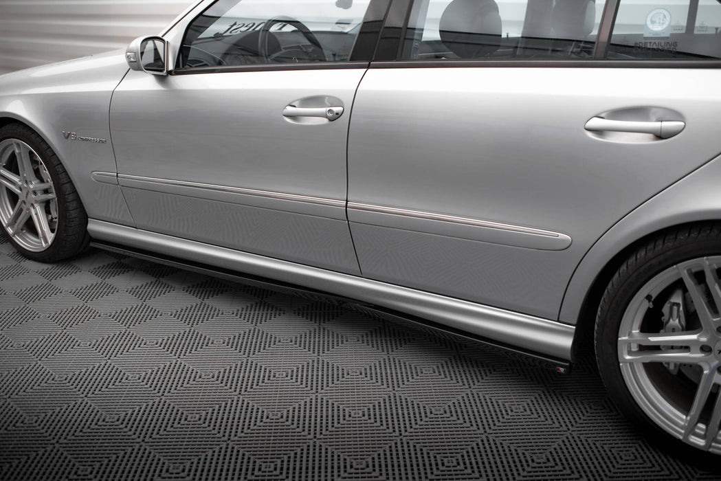 Maxton Design Side Skirts Diffusers Mercedes-Benz E 55 AMG W211