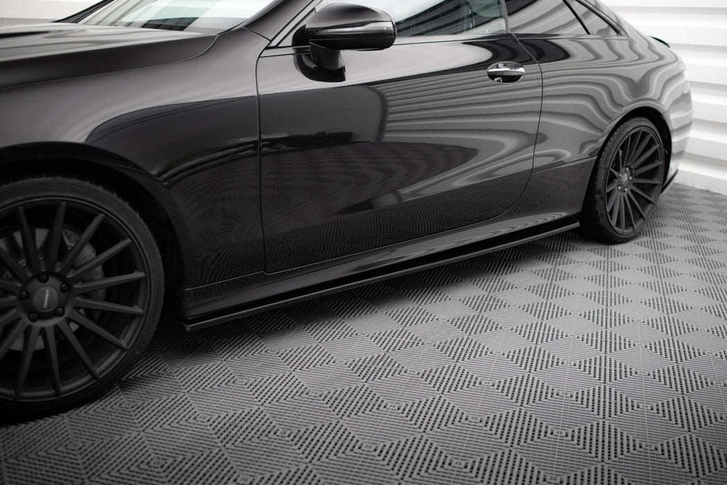 Maxton Design Side Skirts Diffusers Mercedes-Benz E-Class W213 Coupe (C238) / Cabriolet (A238) AMG-Line / 53 AMG