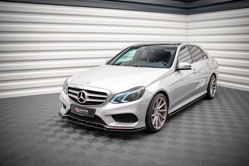 Maxton Design Side Skirts Diffusers Mercedes-Benz E63 AMG / AMG-Line Sedan W212 Facelift