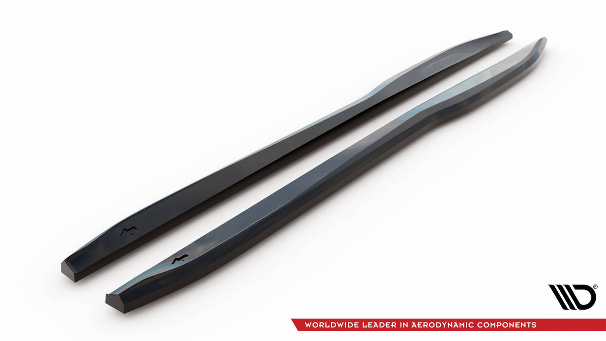 Maxton Design Side Skirts Diffusers Mercedes-Benz GLC AMG-Line X254