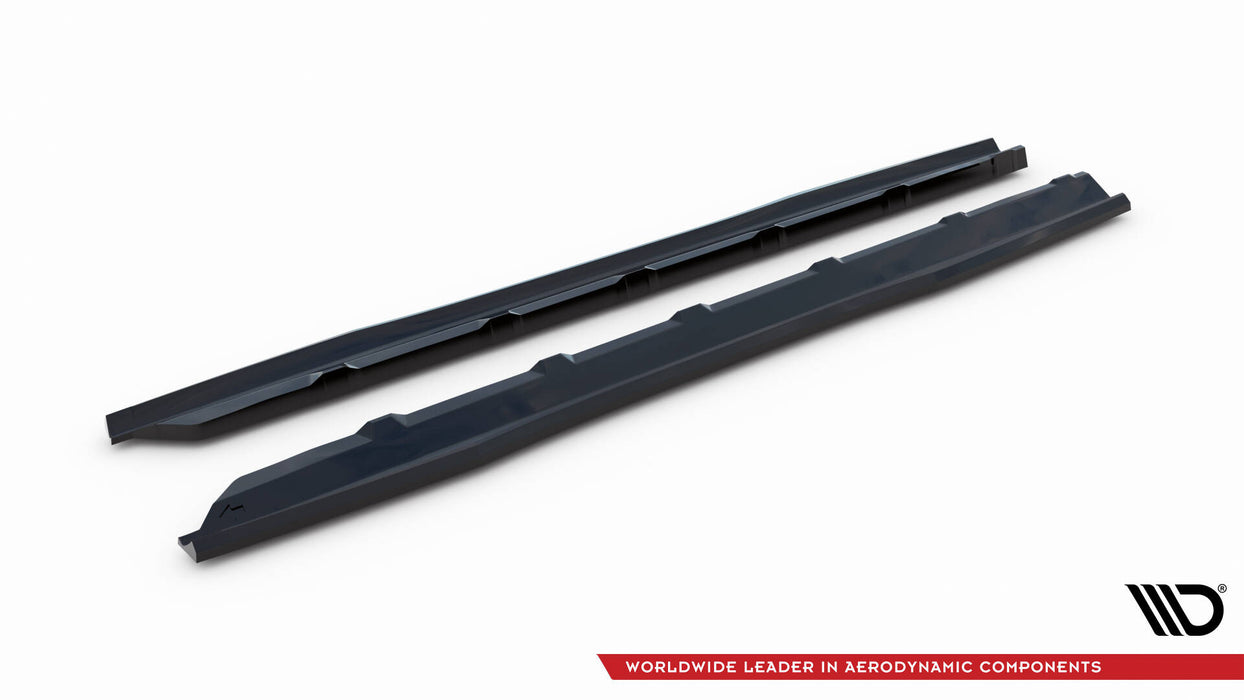 Maxton Design Side Skirts Diffusers Mercedes-Benz GLC Coupe AMG-Line C254