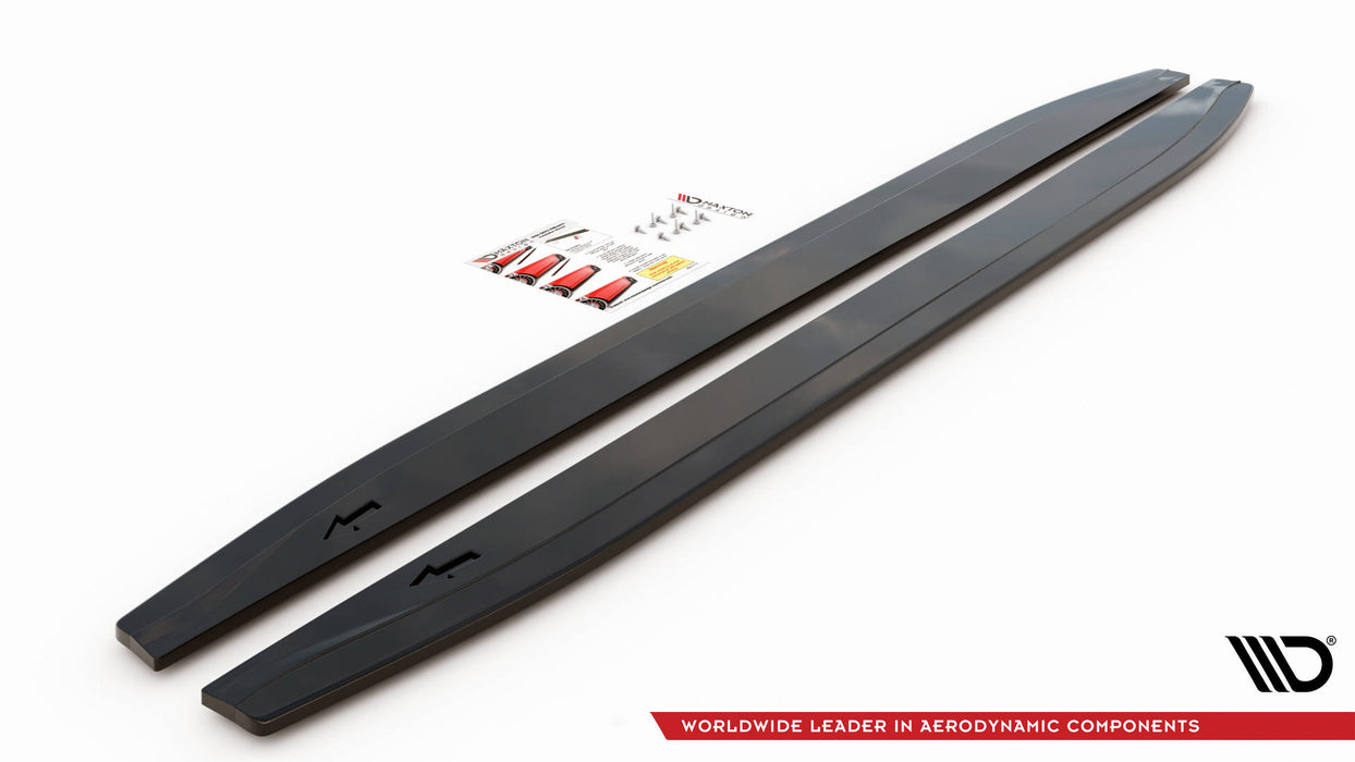 Maxton Design Side Skirts Diffusers Mercedes-Benz GLS AMG-Line X167
