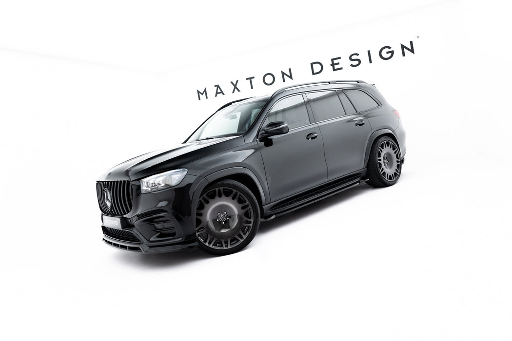 Maxton Design Side Skirts Diffusers Mercedes-Benz GLS AMG-Line X167 Facelift