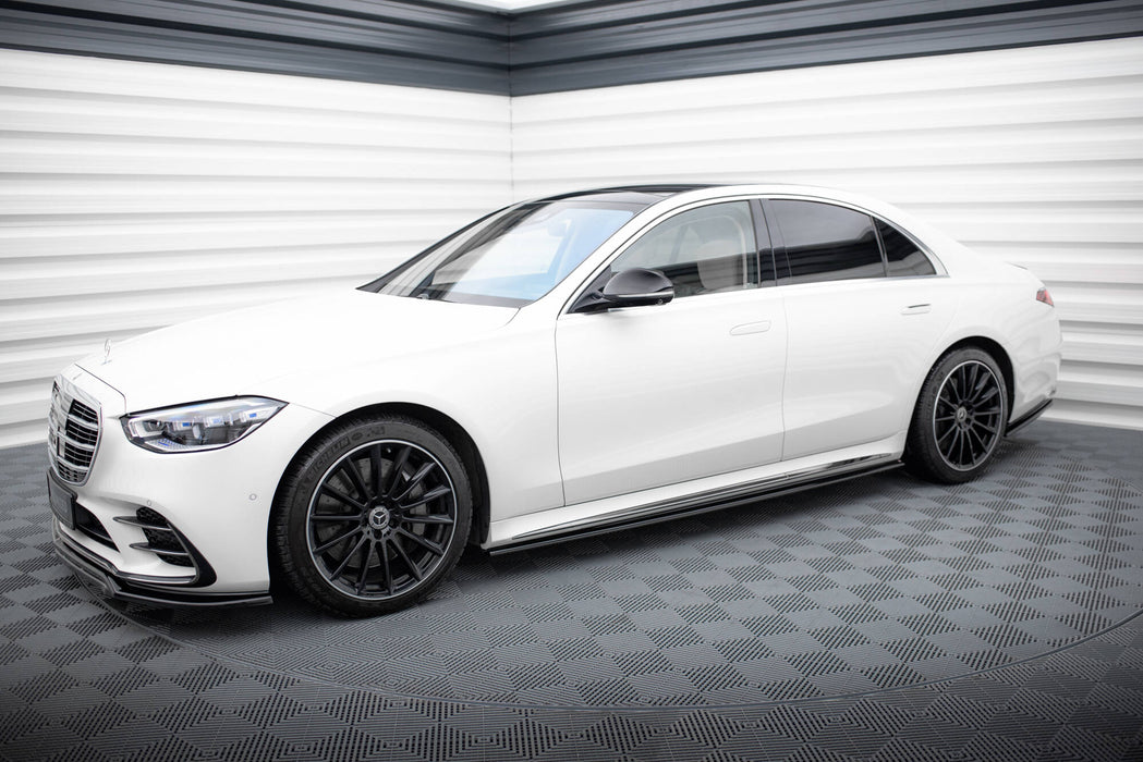 Maxton Design Side Skirts Diffusers Mercedes-Benz S  AMG-Line W223