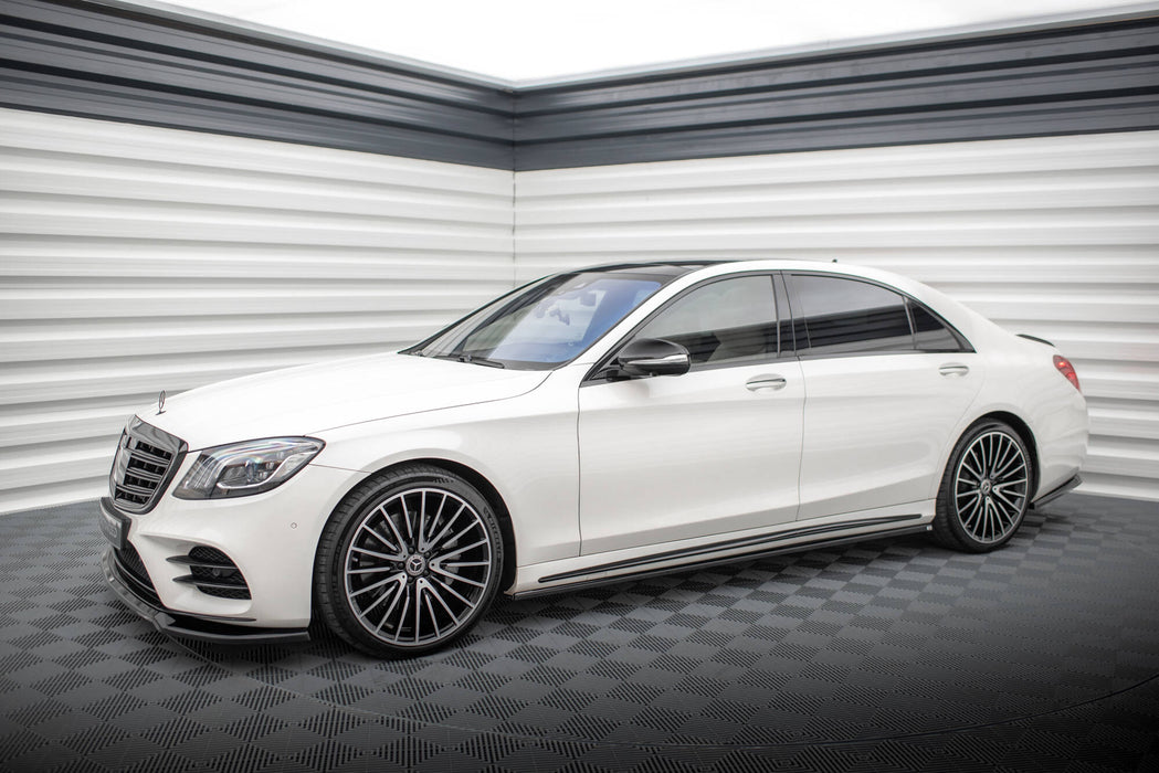 Maxton Design Side Skirts Diffusers Mercedes-Benz S Long AMG-Line W222