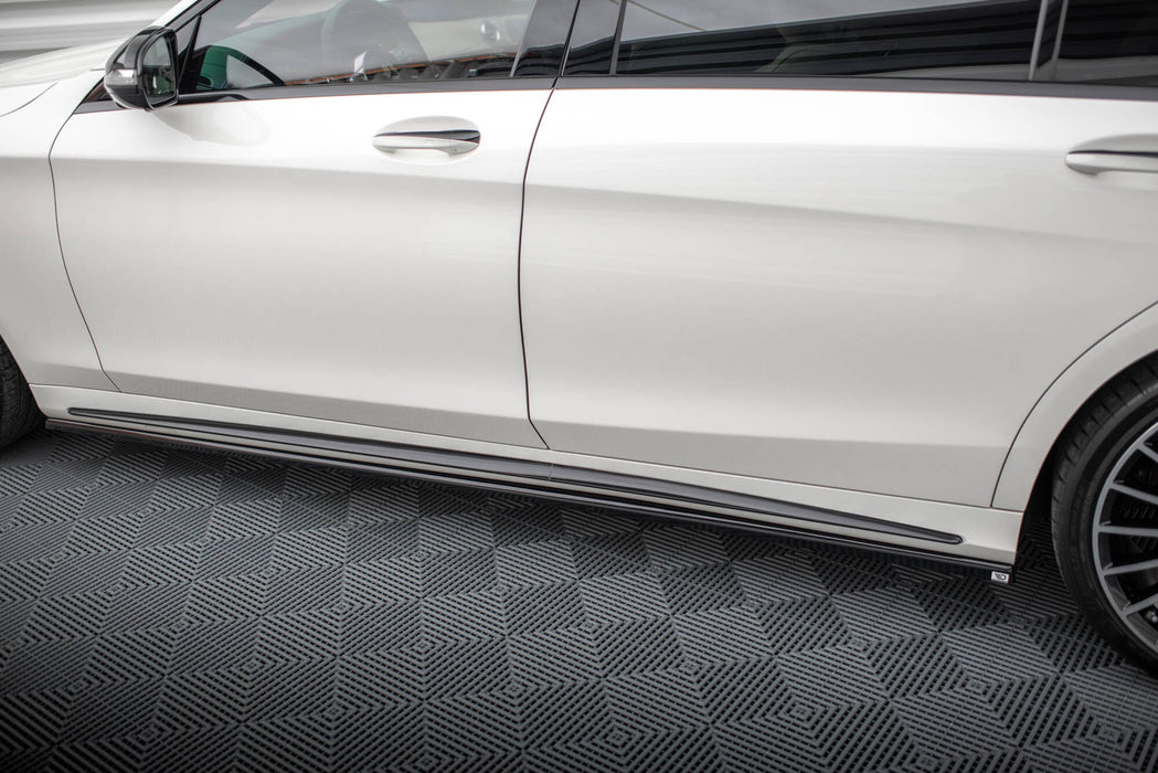 Maxton Design Side Skirts Diffusers Mercedes-Benz S Long AMG-Line W222