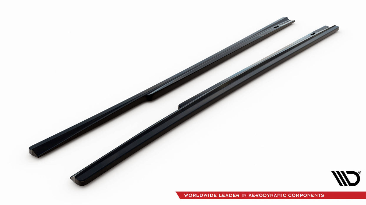 Maxton Design Side Skirts Diffusers Mercedes-Benz S Long W222