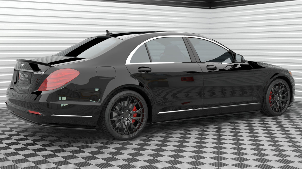 Maxton Design Side Skirts Diffusers Mercedes-Benz S Long W222