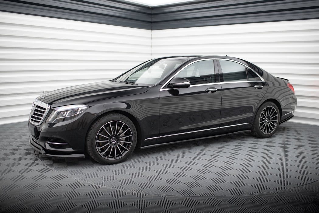 Maxton Design Side Skirts Diffusers Mercedes-Benz S W222