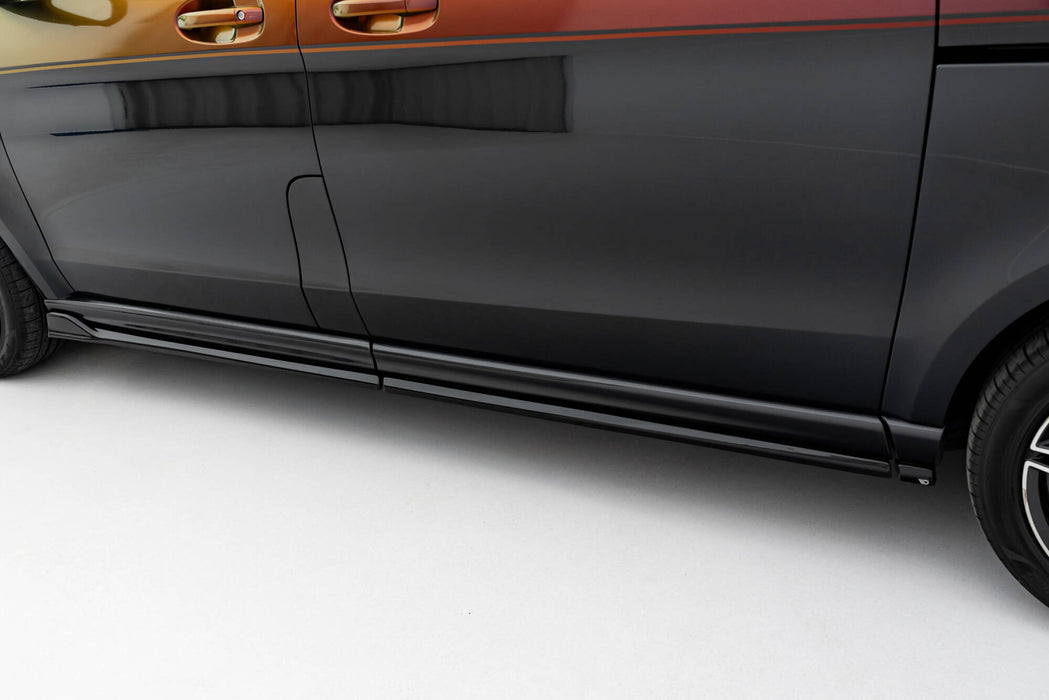 Maxton Design Side Skirts Diffusers Mercedes-Benz V-Class Long AMG-Line W447