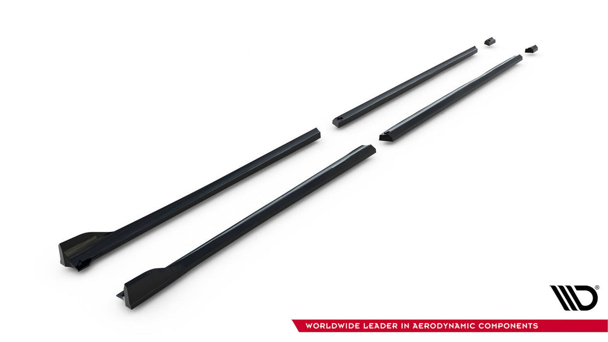Maxton Design Side Skirts Diffusers Mercedes-Benz V-Class Long AMG-Line W447