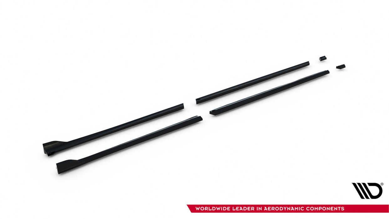 Maxton Design Side Skirts Diffusers Mercedes-Benz V-Class Long AMG-Line W447