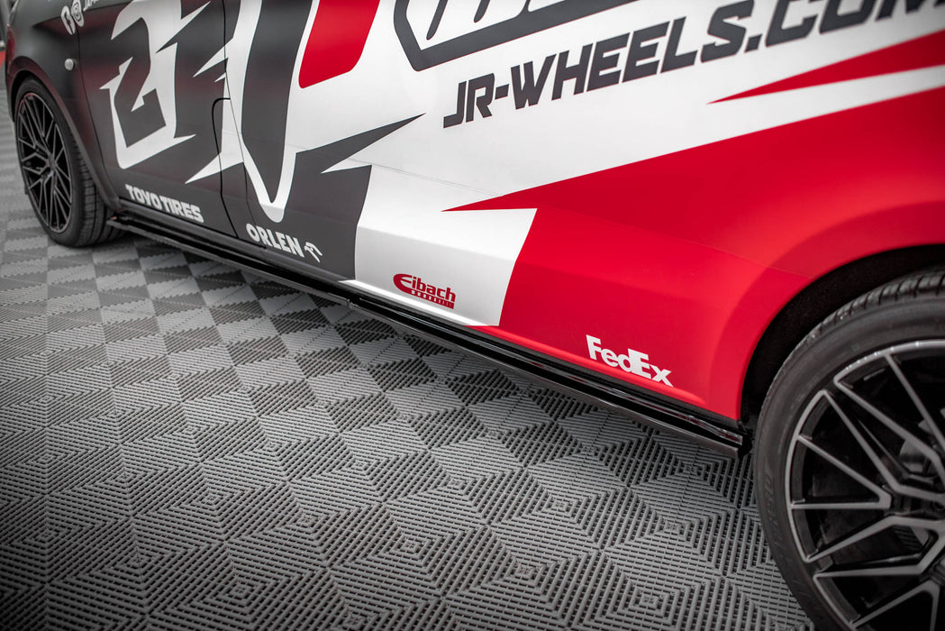Maxton Design Side Skirts Diffusers Mercedes-Benz Vito Extra Long W447 Facelift / V Extra Long W447 Facelift