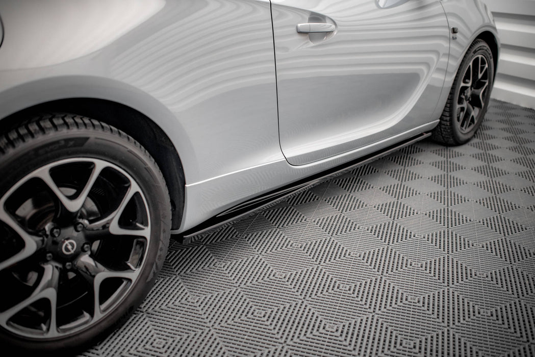 Maxton Design Side Skirts Diffusers Opel Astra GTC OPC-Line J