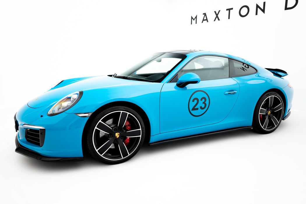 Maxton Design Side Skirts Diffusers Porsche 911 Carrera 991 Facelift