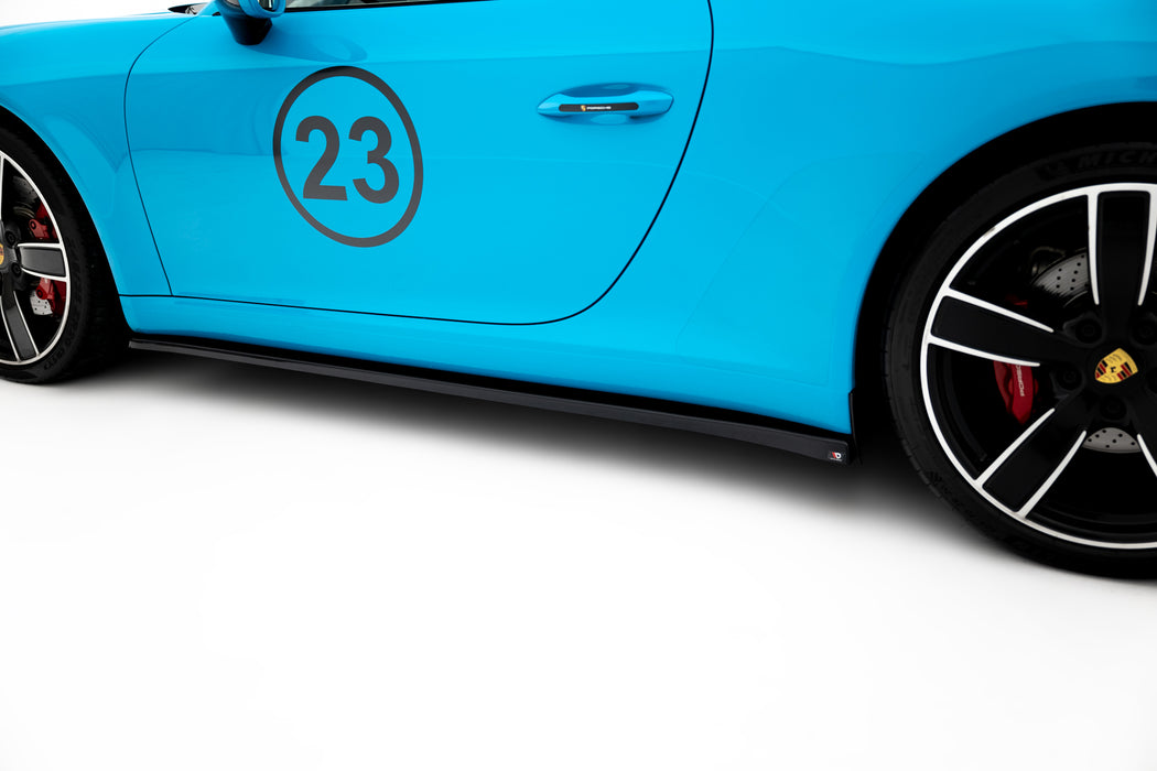 Maxton Design Side Skirts Diffusers Porsche 911 Carrera 991 Facelift