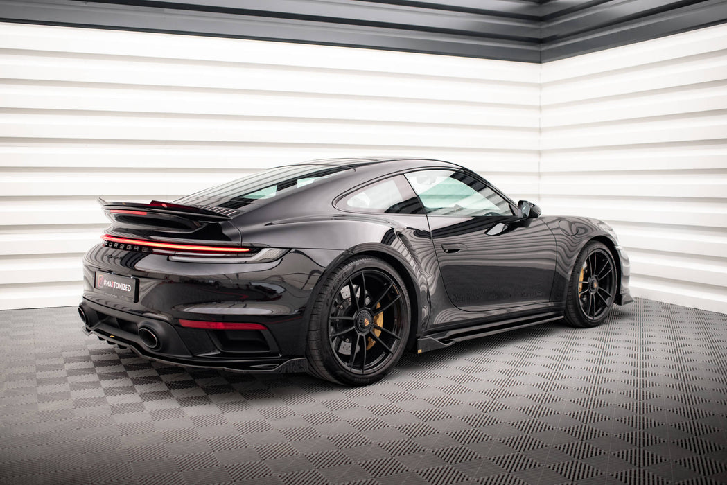 Maxton Design Side Skirts Diffusers Porsche 911 Turbo S 992