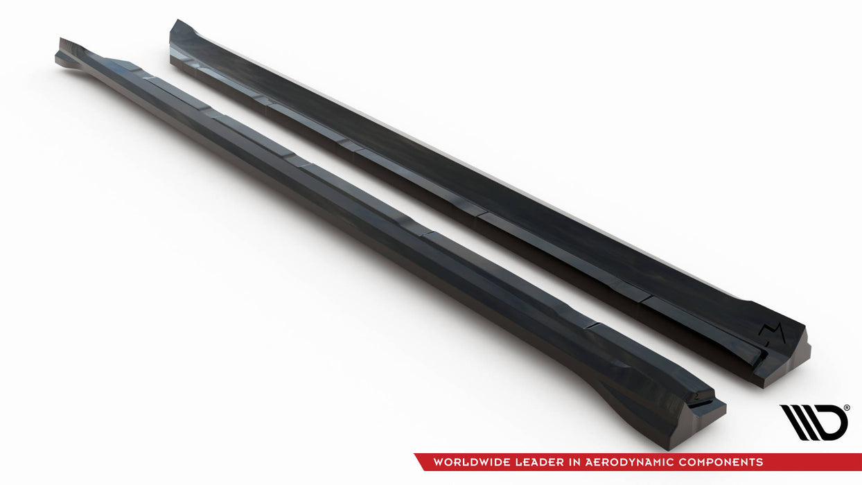 Maxton Design Side Skirts Diffusers Porsche Cayenne Sport Design Mk3 / Standard Mk3 Facelift