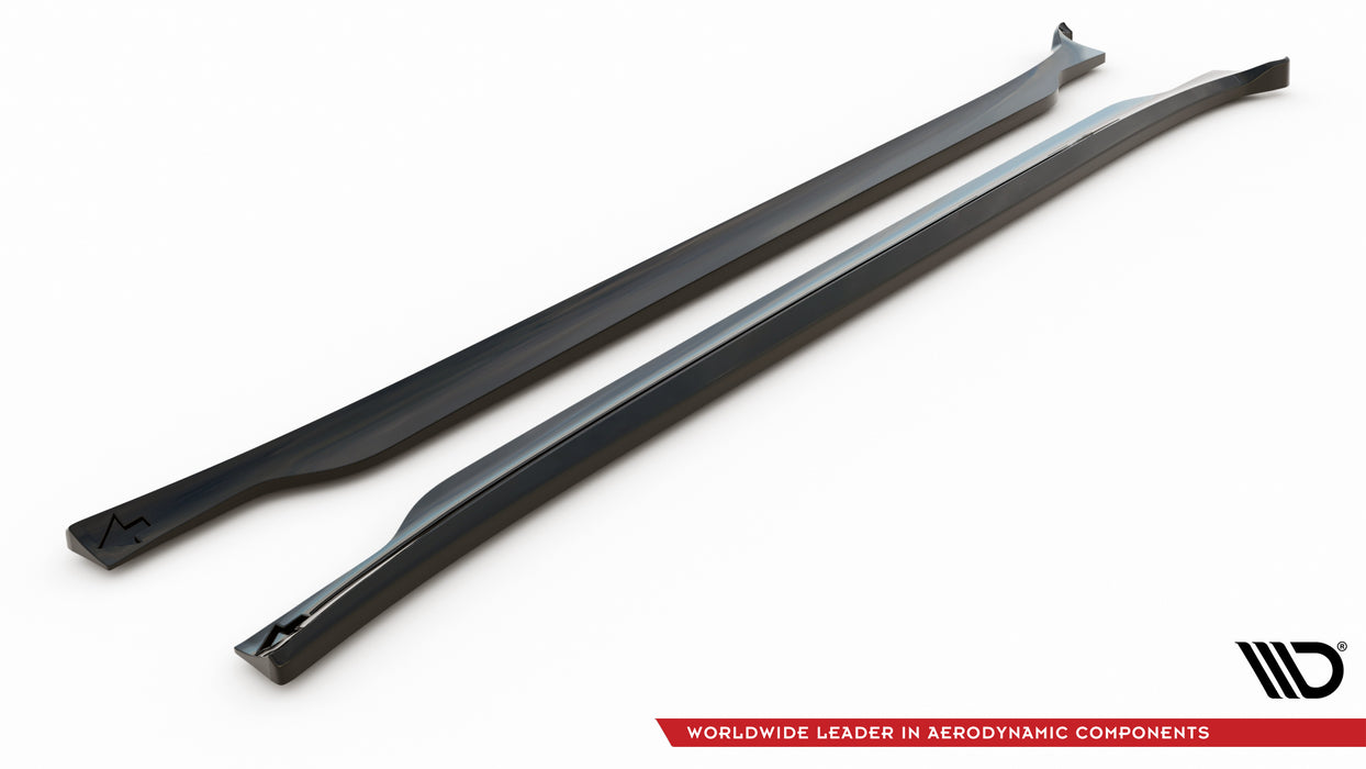 Maxton Design Side Skirts Diffusers Porsche Cayenne Turbo / Standard Mk2