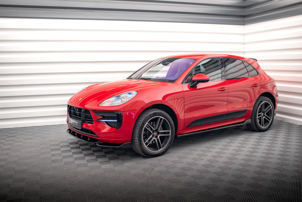 Maxton Design Side Skirts Diffusers Porsche Macan GTS / Sport Design Mk1