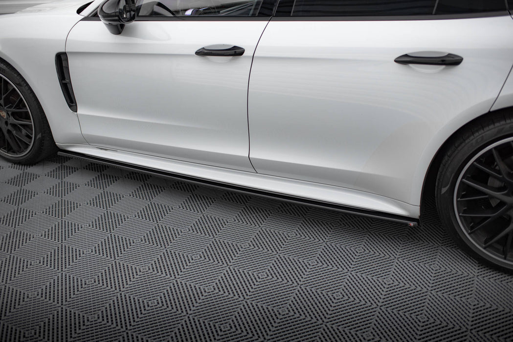 Maxton Design Side Skirts Diffusers Porsche Panamera GTS 971
