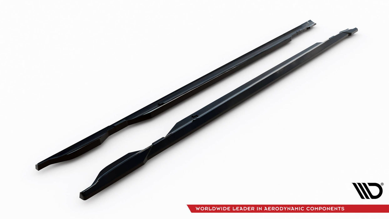 Maxton Design Side Skirts Diffusers Porsche Taycan Cross Turismo 4S