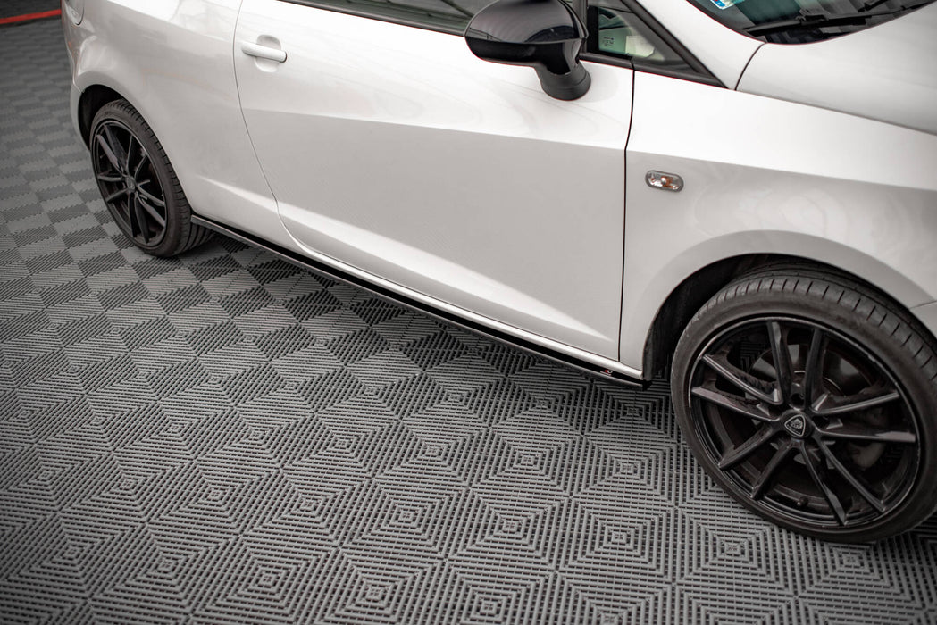 Maxton Design Side Skirts Diffusers Seat Ibiza FR SC Mk4 Facelift
