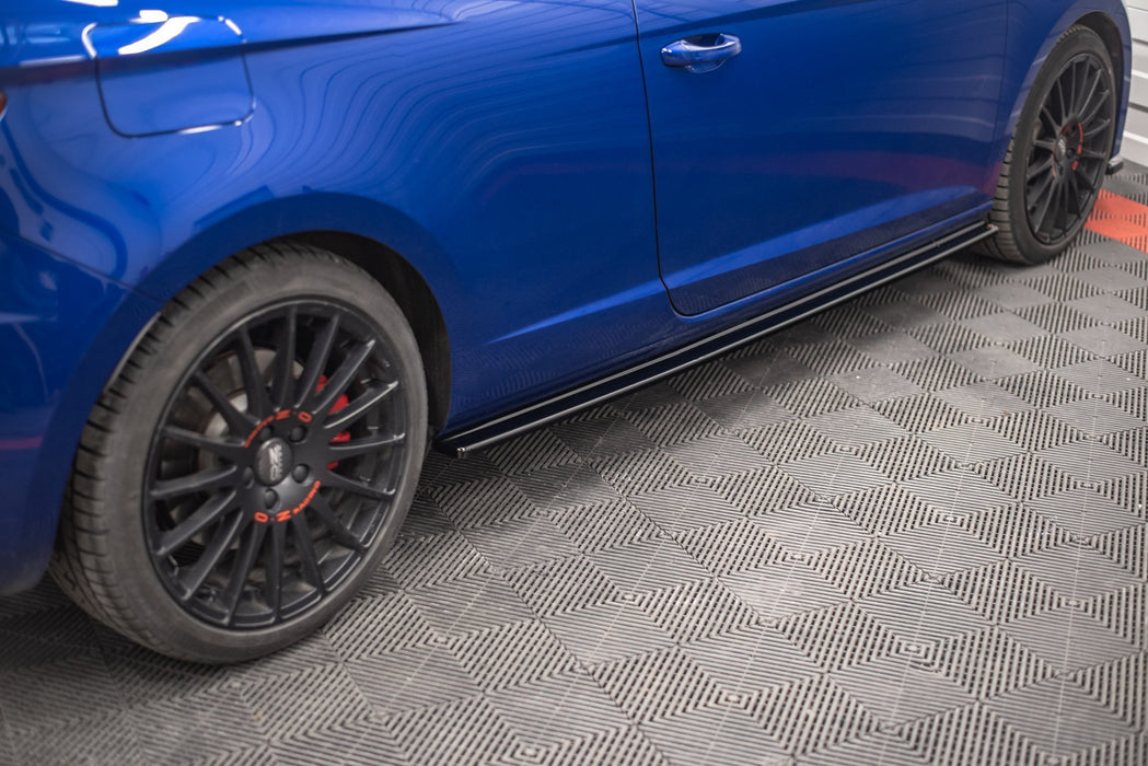 Maxton Design Side Skirts Diffusers Seat Leon Cupra / FR SC Mk3 / Mk3 FL