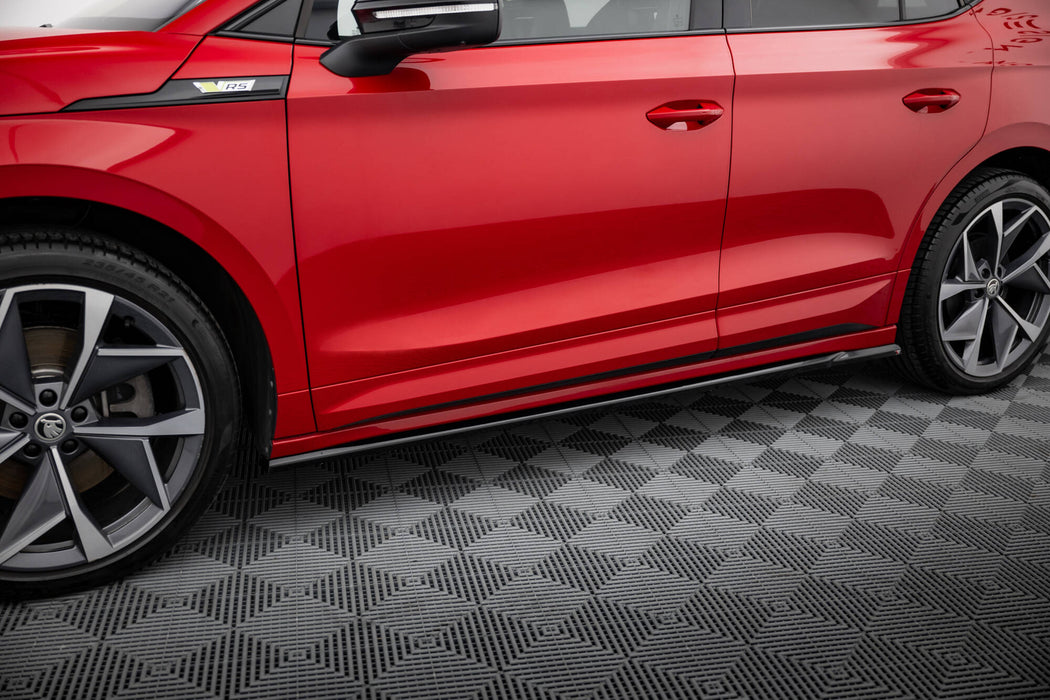 Maxton Design Side Skirts Diffusers Skoda Enyaq Coupe iV RS