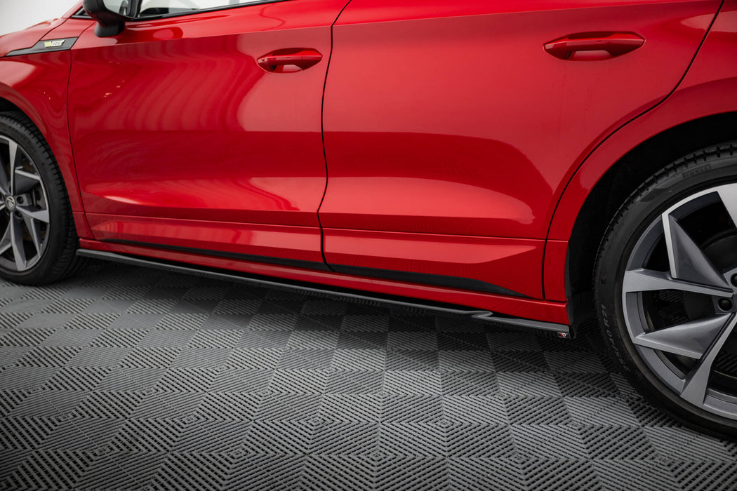 Maxton Design Side Skirts Diffusers Skoda Enyaq Coupe iV RS