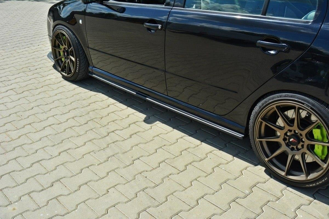 Maxton Design Side Skirts Diffusers Skoda Fabia RS Mk1