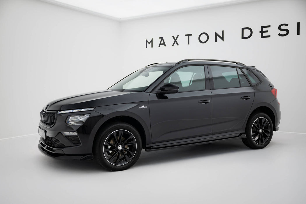 Maxton Design Side Skirts Diffusers Skoda Kamiq Monte Carlo Mk1 Facelift