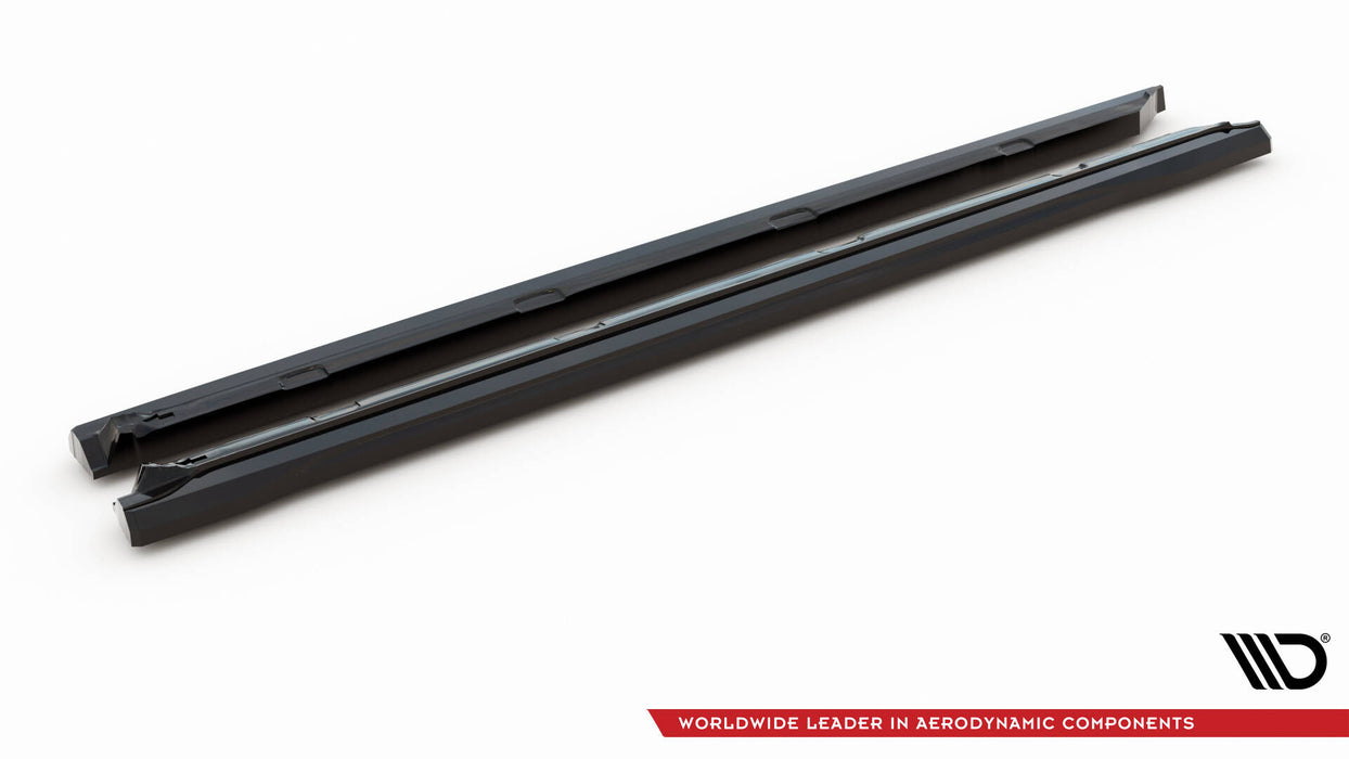 Maxton Design Side Skirts Diffusers Skoda Kodiaq RS Mk1 / Mk1 Facelift