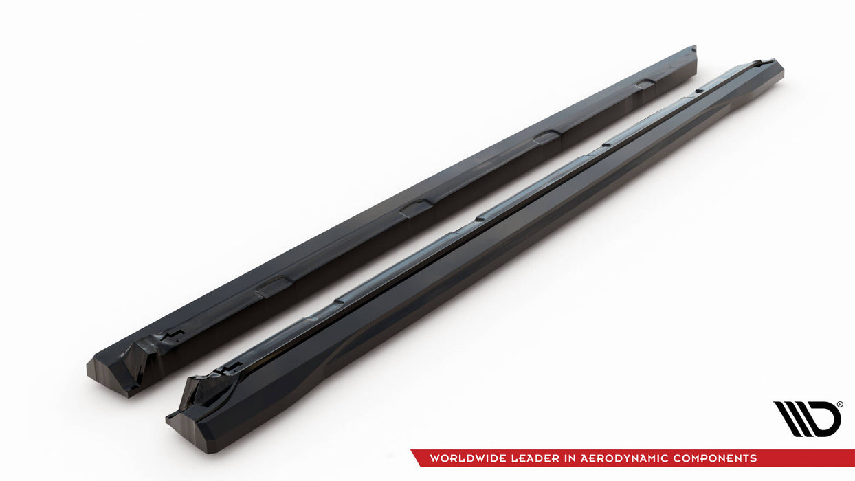 Maxton Design Side Skirts Diffusers Skoda Kodiaq RS Mk1 / Mk1 Facelift