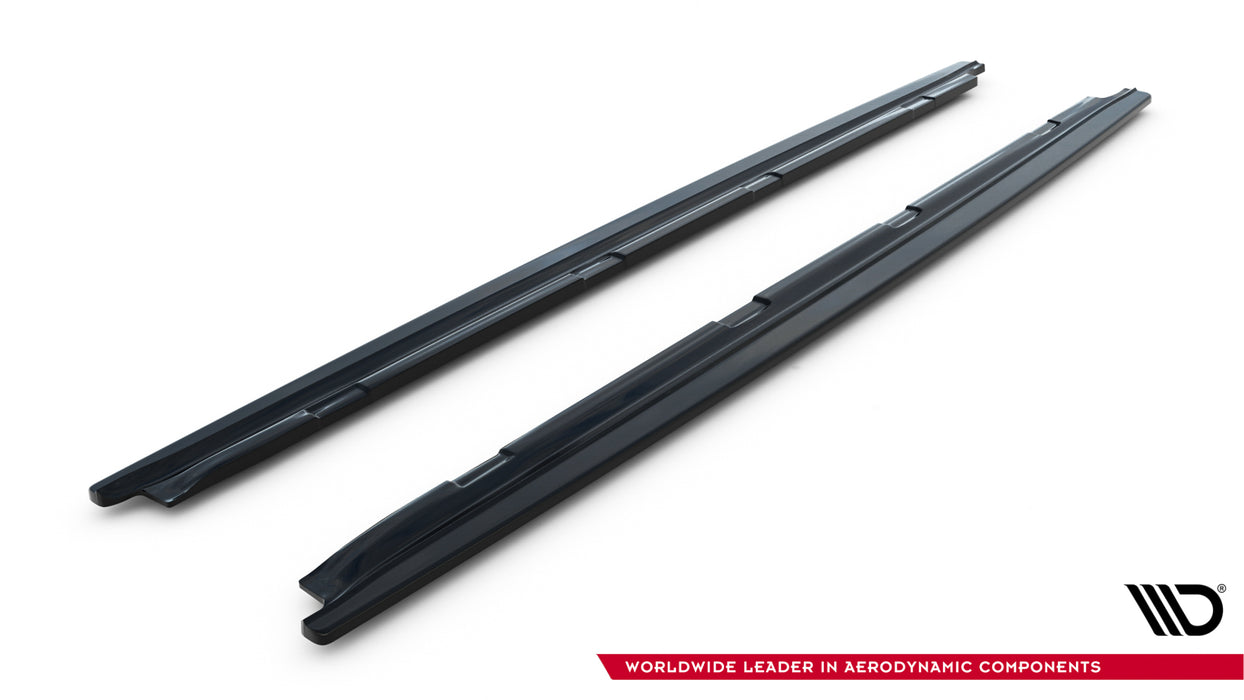 Maxton Design Side Skirts Diffusers Skoda Octavia RS Hatchback / Combi Mk3 / Mk3 Facelift