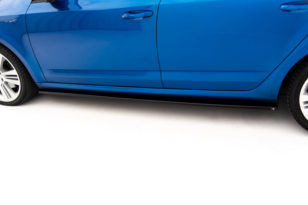 Maxton Design Side Skirts Diffusers Skoda Octavia RS Hatchback / Combi Mk3 / Mk3 Facelift