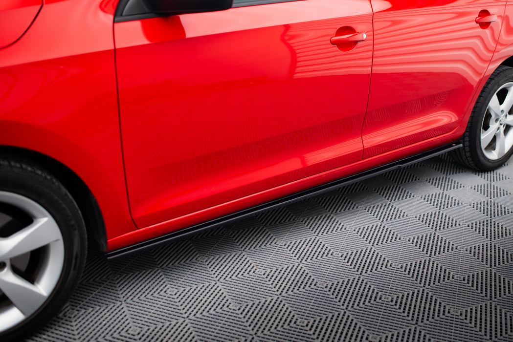 Maxton Design Side Skirts Diffusers Skoda Rapid