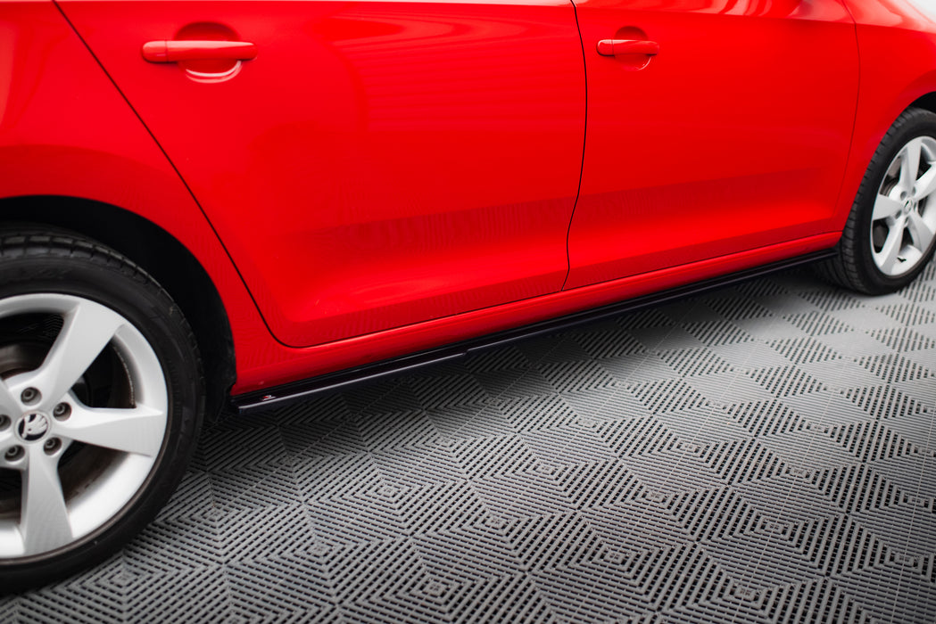 Maxton Design Side Skirts Diffusers Skoda Rapid